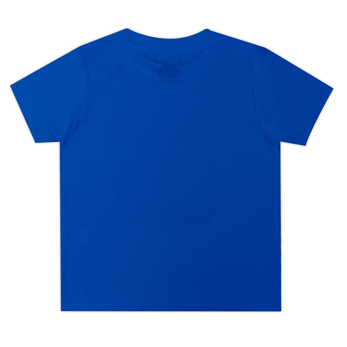 Cute - Premium Round Neck Cotton Tees for Kids - Electric Blue And Red