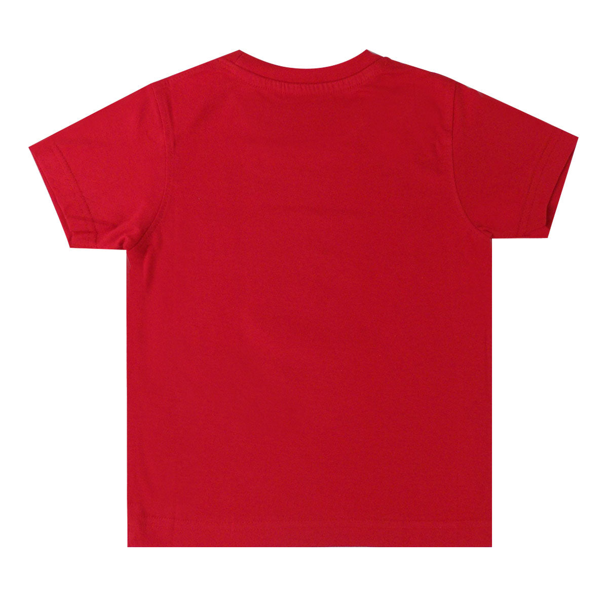 Cute - Premium Round Neck Cotton Tees for Kids - Electric Blue And Red